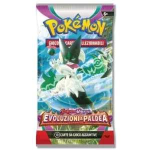 Bustina Evoluzioni a Paldea Scarlatto e Violetto - 10 Carte (IT)