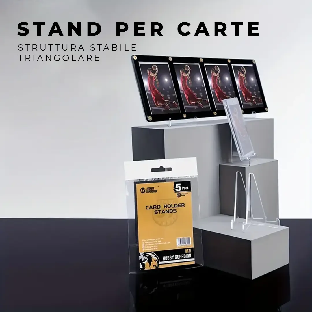 Stand per Carte Gradate Struttura Triangolare