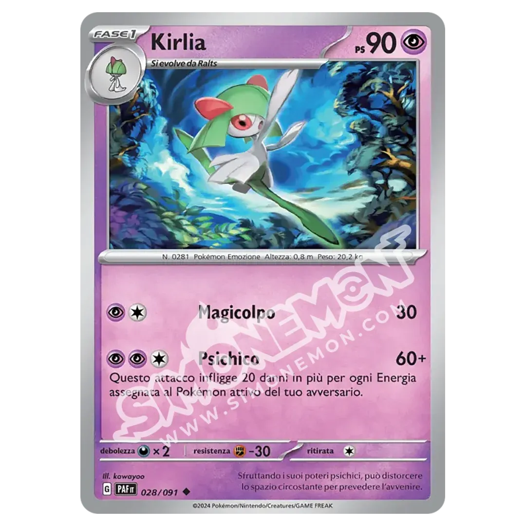 Kirlia 028/91 Destino di Paldea Reverse (IT)