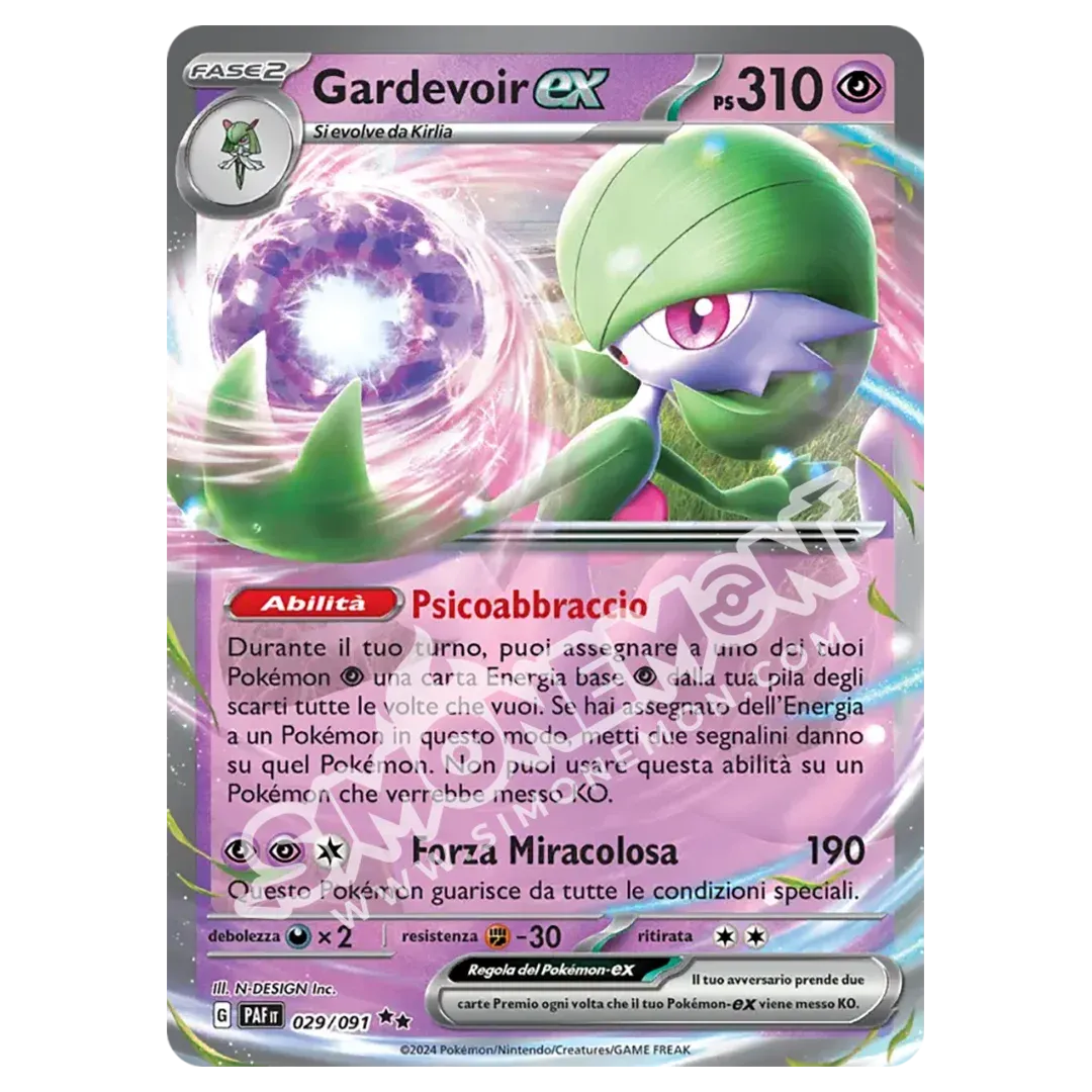 Gardevoir-ex 029/91 Destino di Paldea (IT)