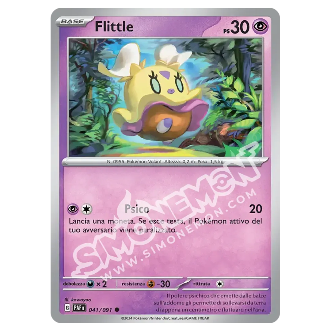 Flittle 041/91 Destino di Paldea Reverse (IT)