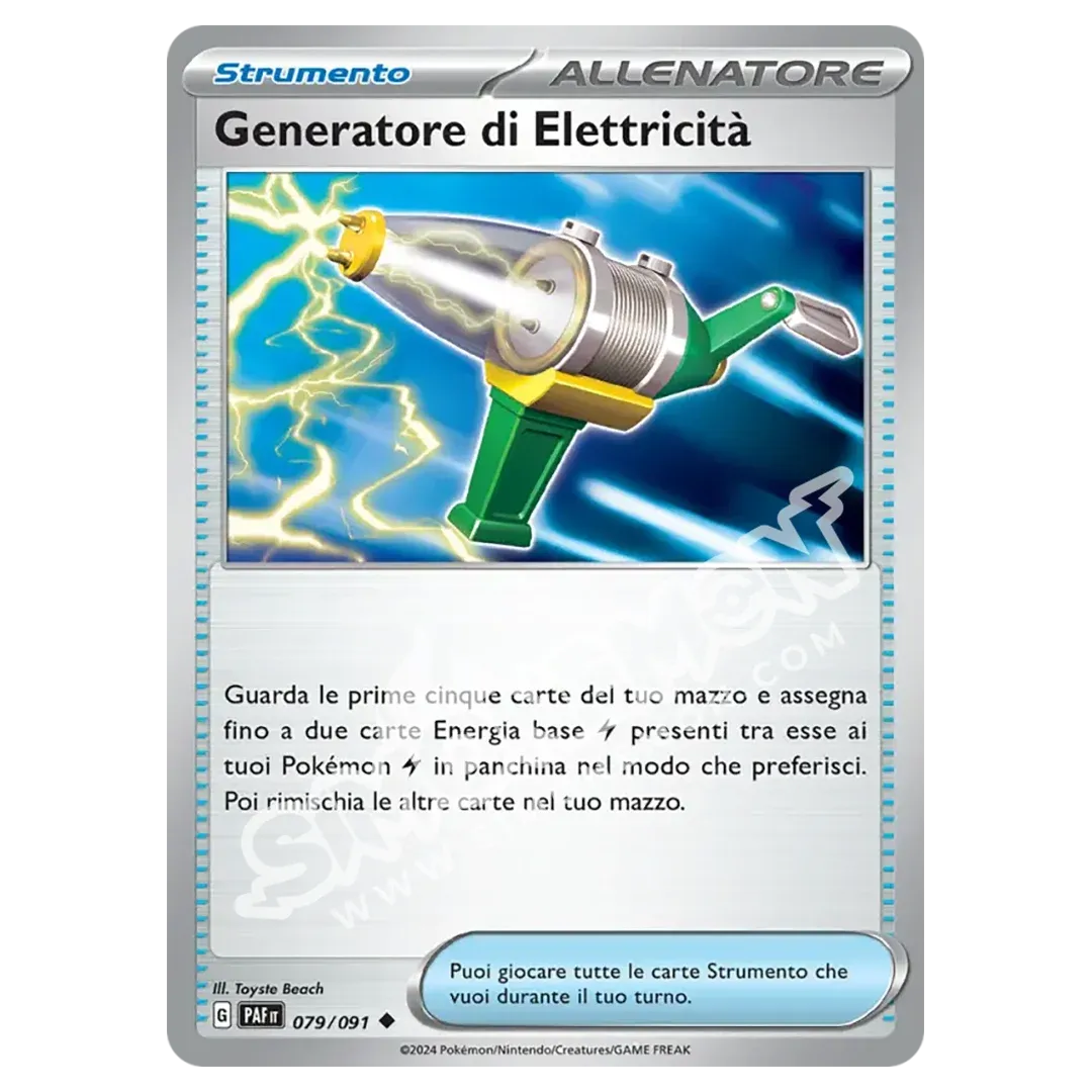 Generatore di Elettricità 079/91 Destino di Paldea Reverse (IT)