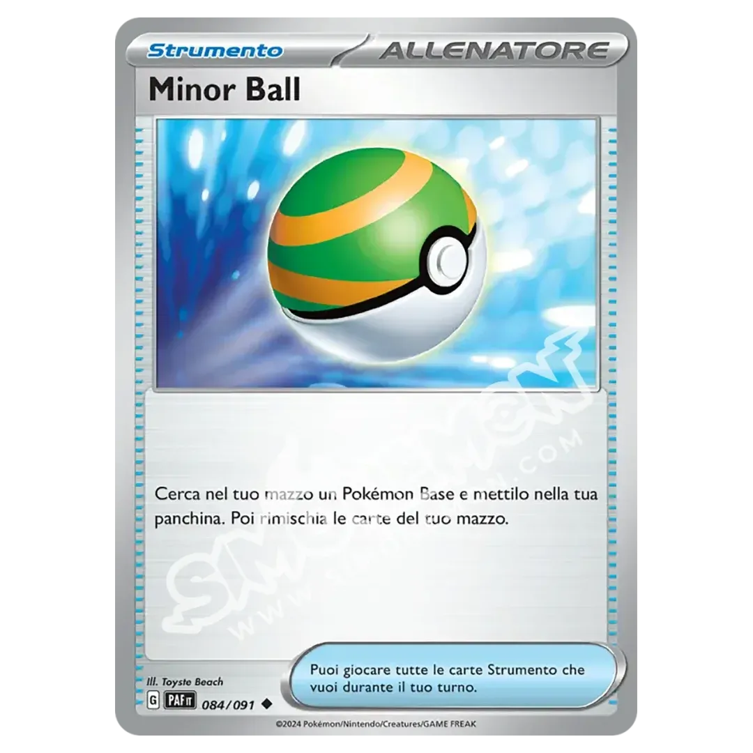 Minor Ball 084/91 Destino di Paldea Reverse (IT)