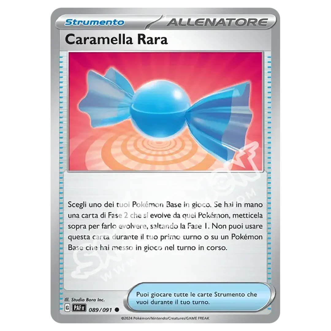 Caramella Rara 089/91 Destino di Paldea Reverse (IT)