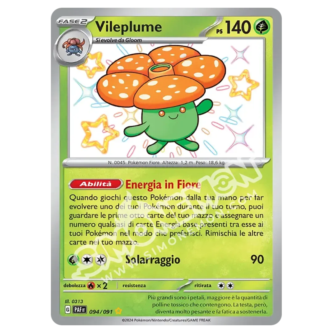 Vileplume 094/91 Destino di Paldea (IT)