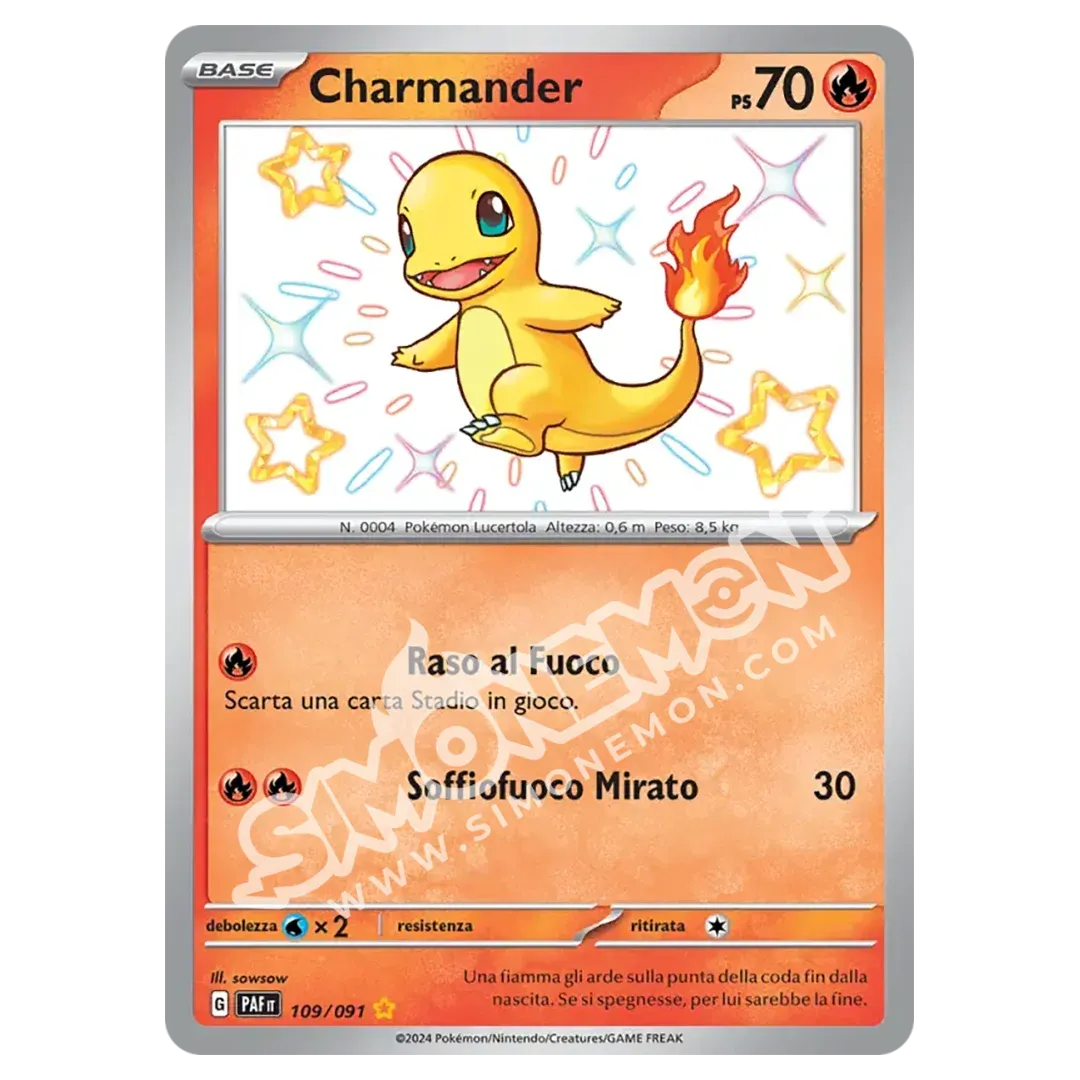 Charmander 109/91 Destino di Paldea (IT)