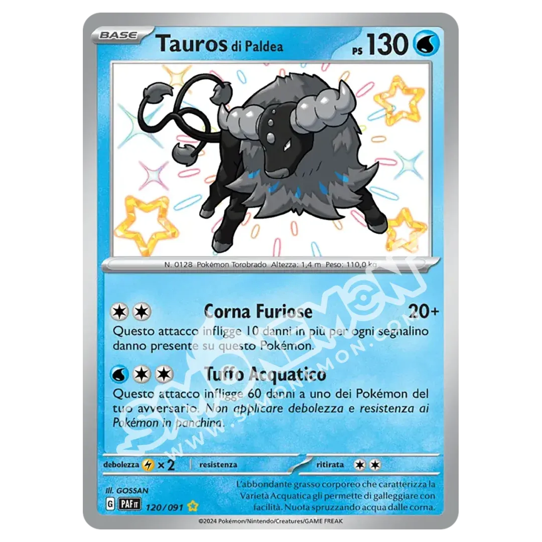 Tauros di Paldea 120/91 Destino di Paldea (IT)