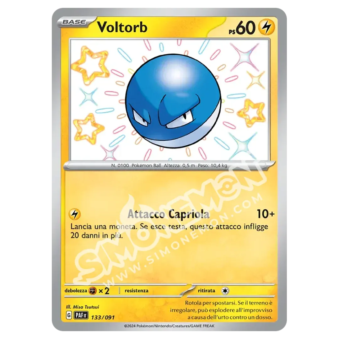 Voltorb 133/91 Destino di Paldea (IT)