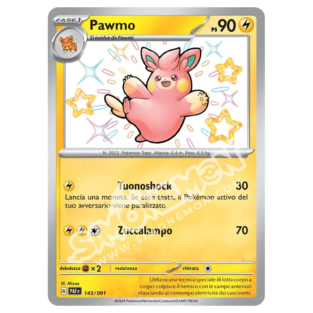 Pawmo 143/91 Destino di Paldea (IT)