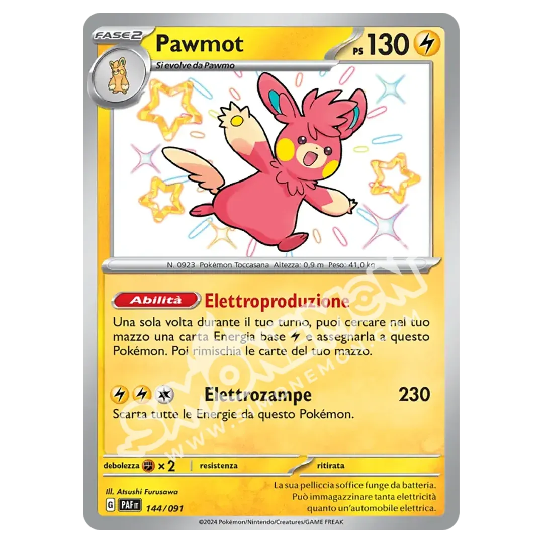 Pawmot 144/91 Destino di Paldea (IT)
