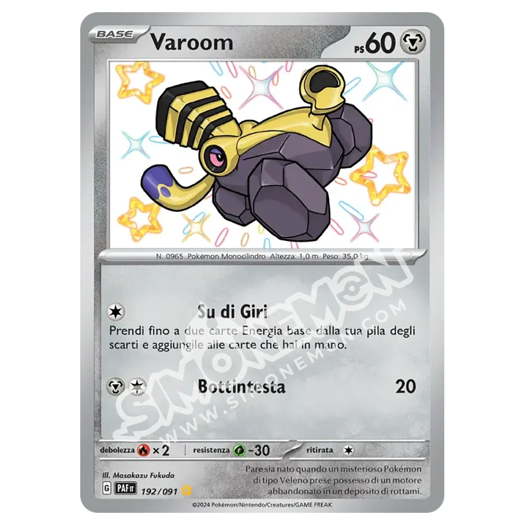Varoom 192/91 Destino di Paldea (IT)