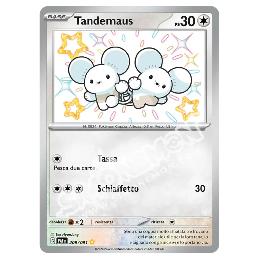 Tandemaus 209/91 Destino di Paldea (IT)