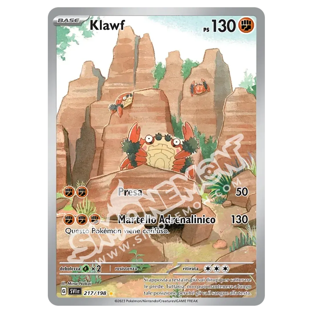 Klawf 217/198 Scarlatto e Violetto (IT)