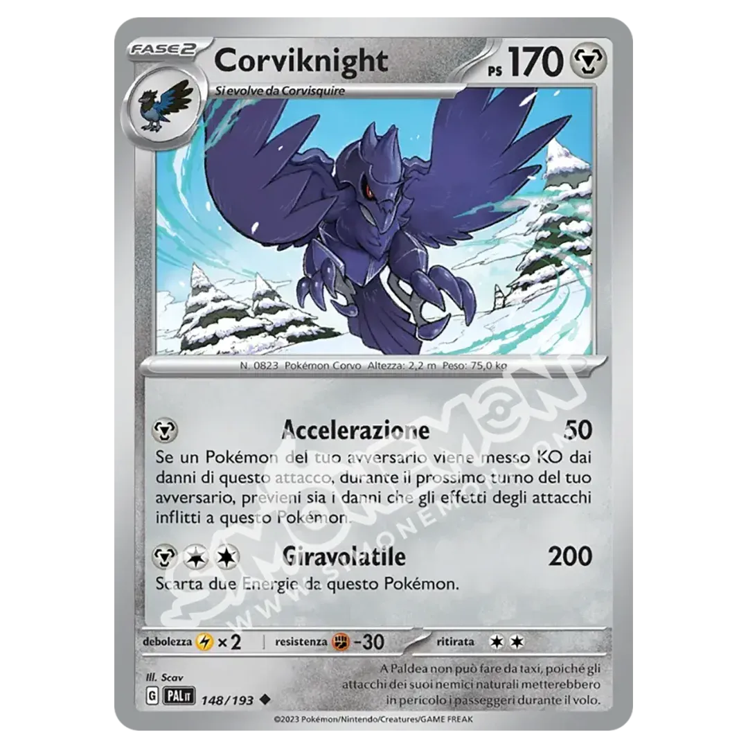 Corviknight 148/193 Evoluzioni a Paldea (IT)