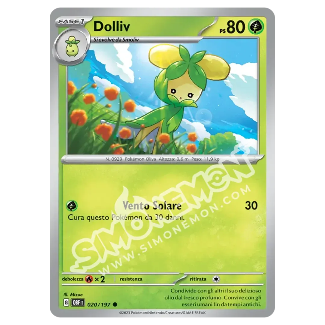 Dolliv 020/197 Ossidiana Infuocata  (IT)