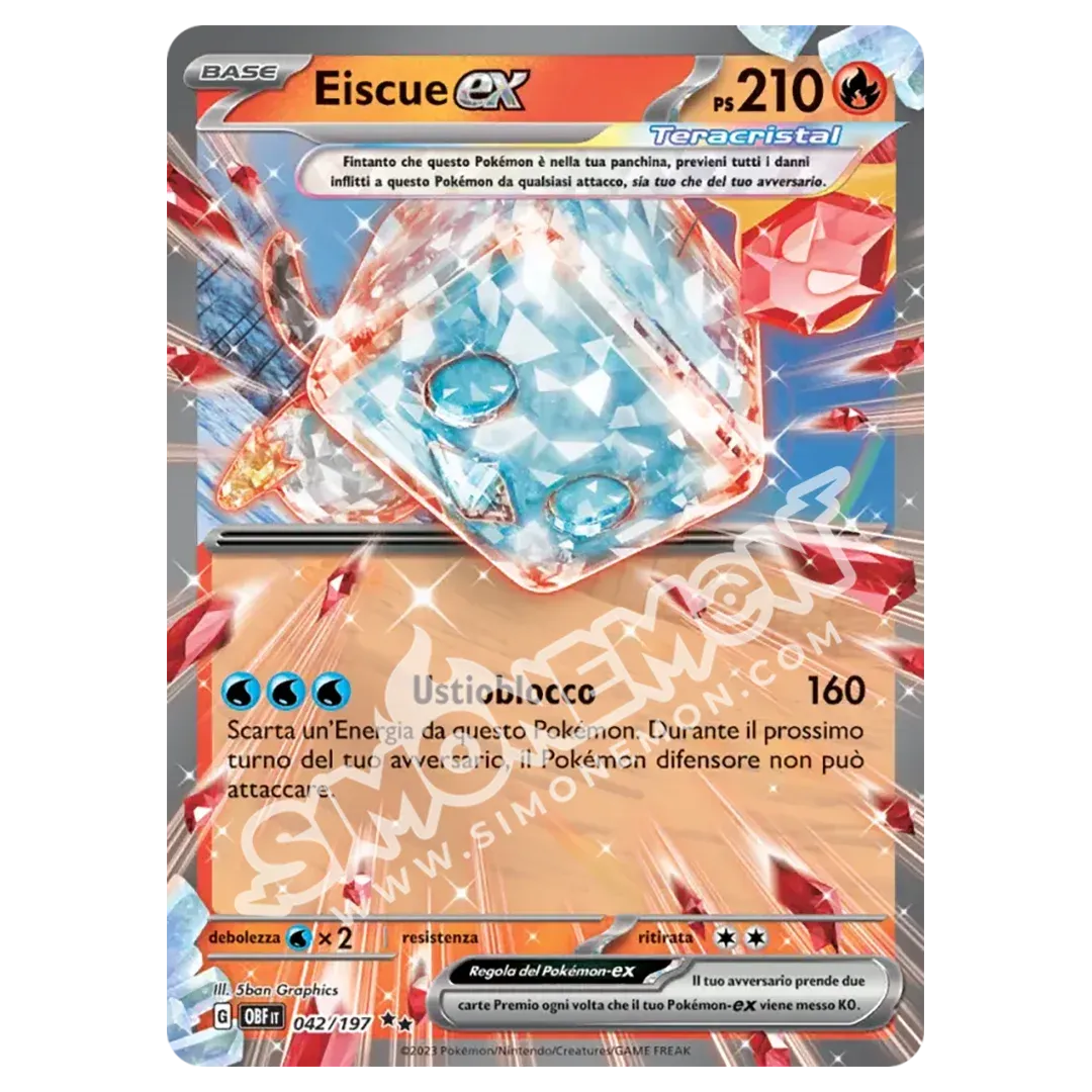 Eiscue-ex 042/197 Ossidiana Infuocata  (IT)
