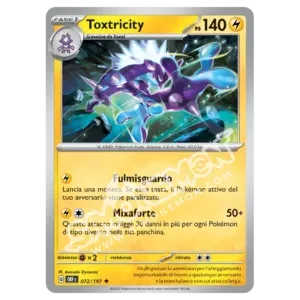 Toxtricity 072/197 Ossidiana Infuocata Foil (IT)