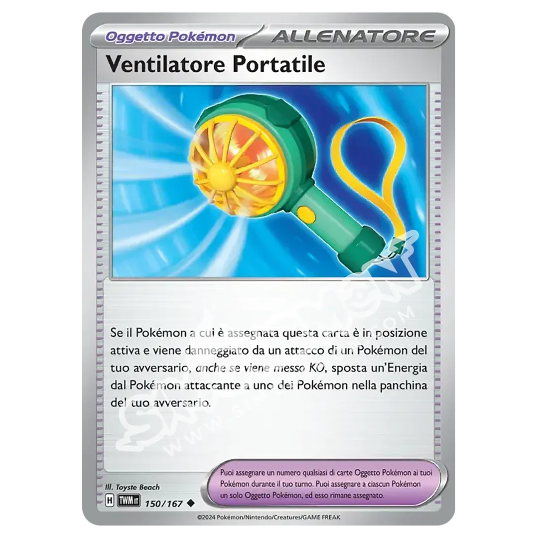 Ventilatore Portatile 150/167 Crepuscolo Mascherato (IT)