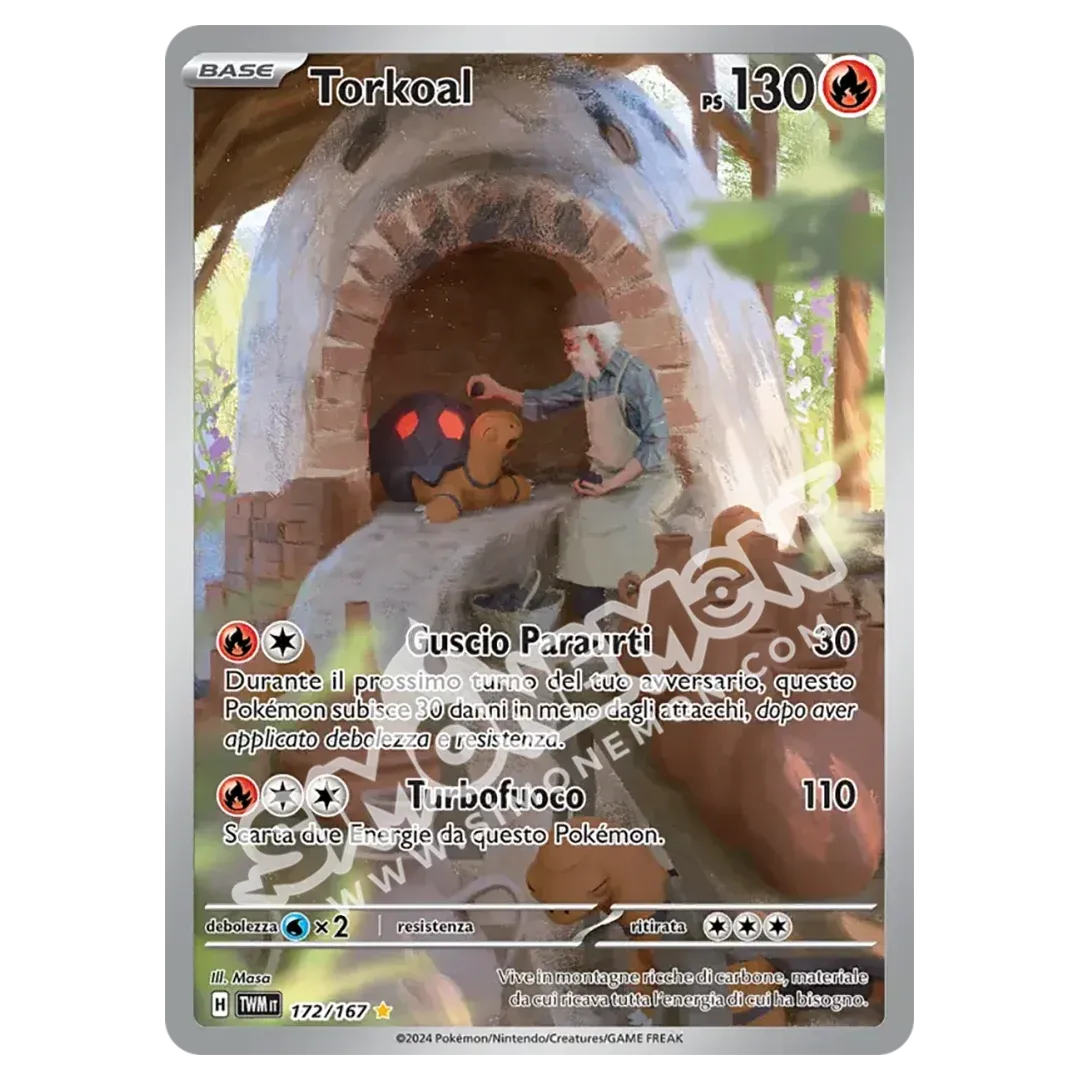 Torkoal 172/167 Crepuscolo Mascherato (IT)