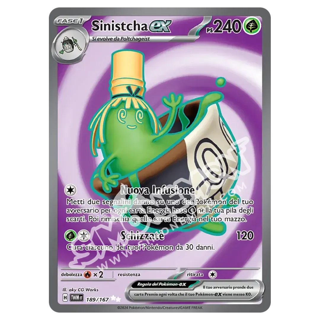 Sinistcha-ex 189/167 Crepuscolo Mascherato (IT)