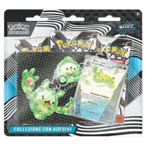 Collezione con Adesivi Luce Nera e Fuoco Bianco Bustine 3x